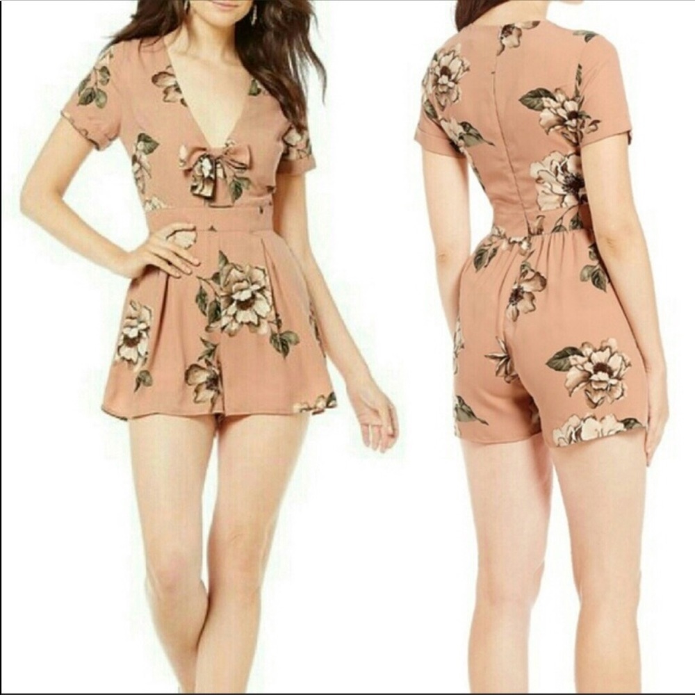 Sm-Med Summer Floral Romper